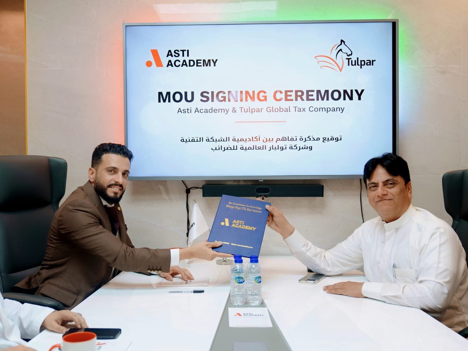 MOU Signing Ceremony Between Tulpar Global Taxation & ASTI Academy UAE