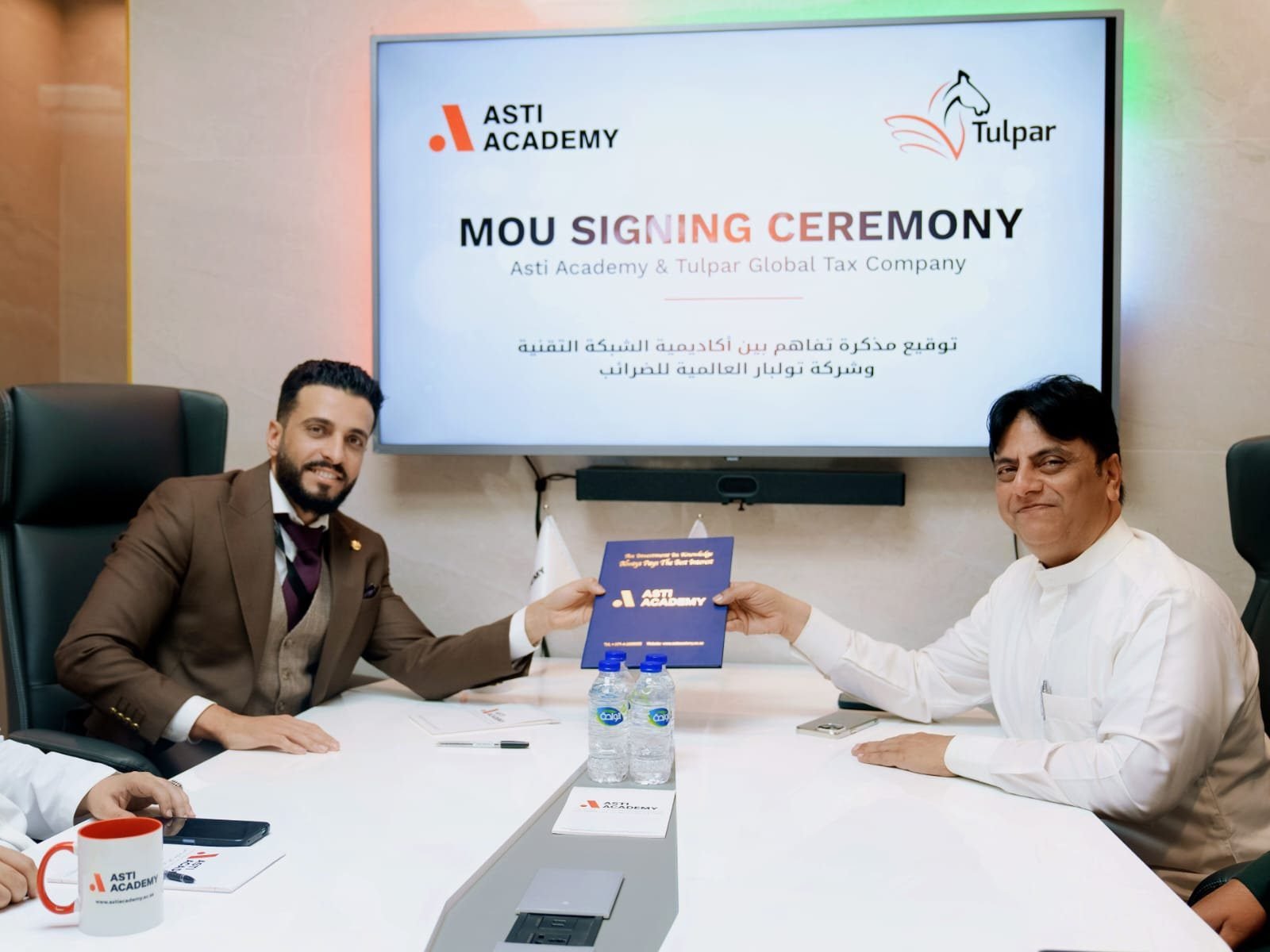 MOU Signing Ceremony Between Tulpar Global Taxation & ASTI Academy UAE