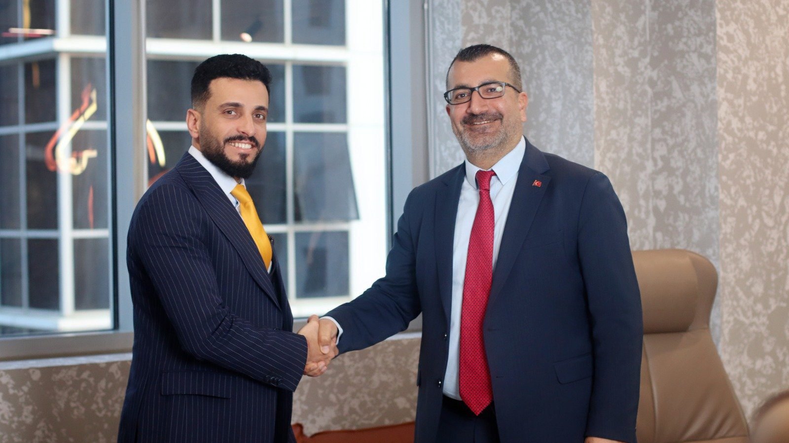 Meeting of Tulpar Global Taxation CEO Mr. Ezat Alnajm with Turkish Business Council in UAE President.