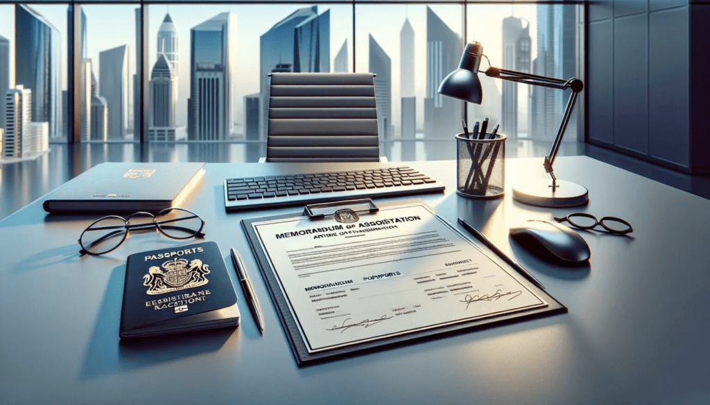 准备注册所需的文件