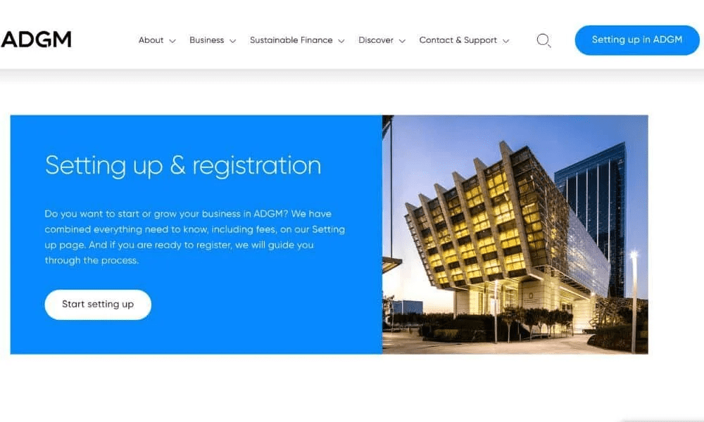 在阿布扎比全球市场注册您的企业的步骤