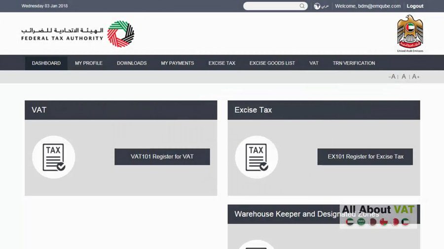 Steps to Apply for Tax Registration Number (TRN) in UAE
