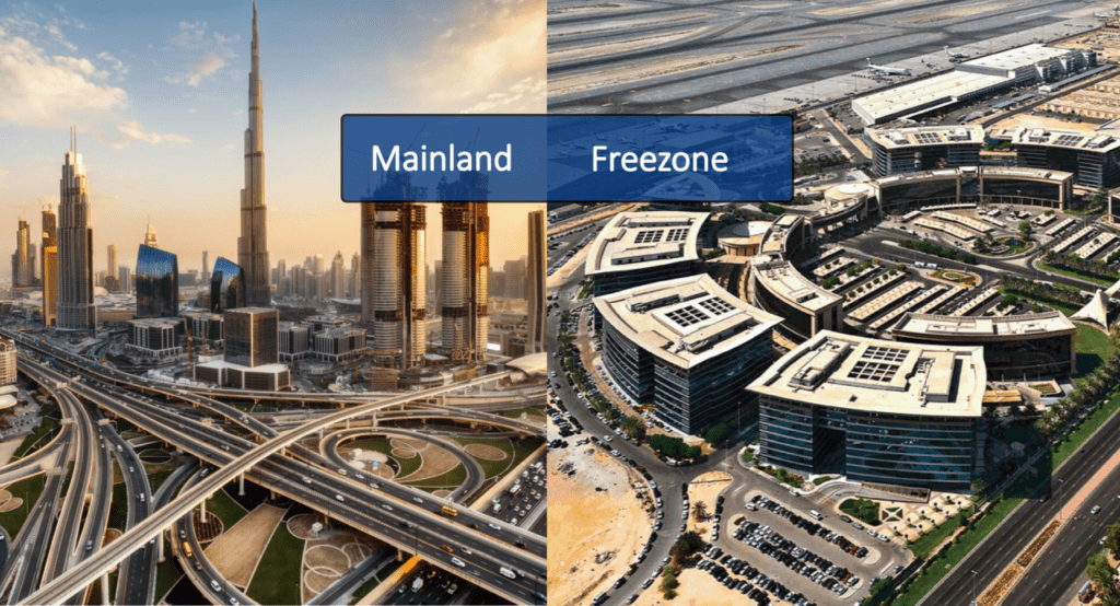 Comparing Freezone and Mainland Business Structures