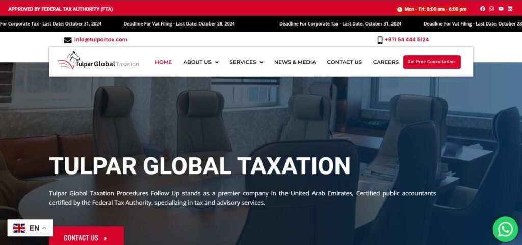 Tulpar Global Taxation