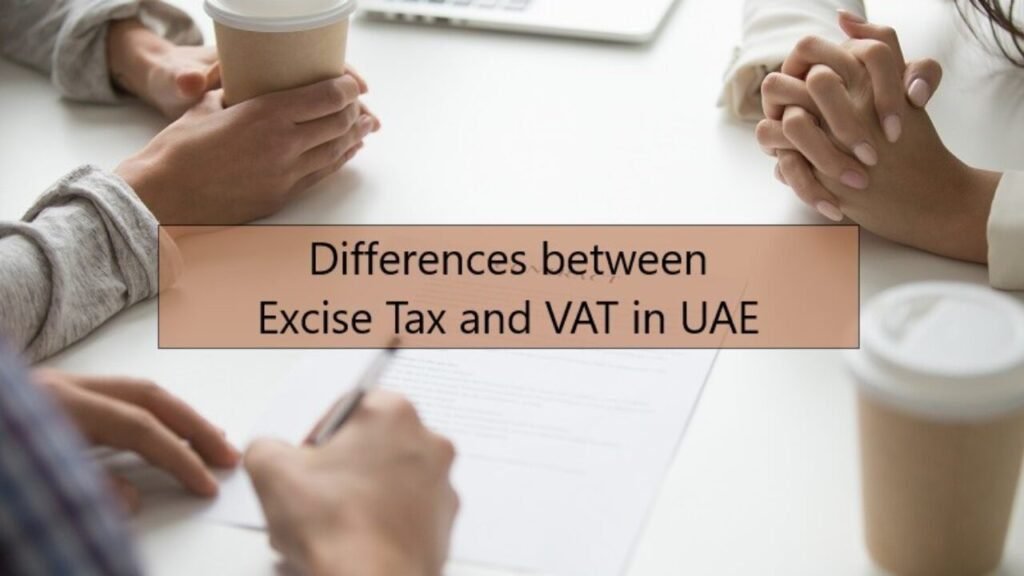 Differences between Excise Tax and VAT