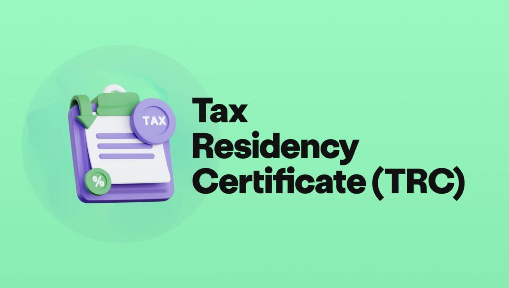 Tax Residency Certificate in the UAE