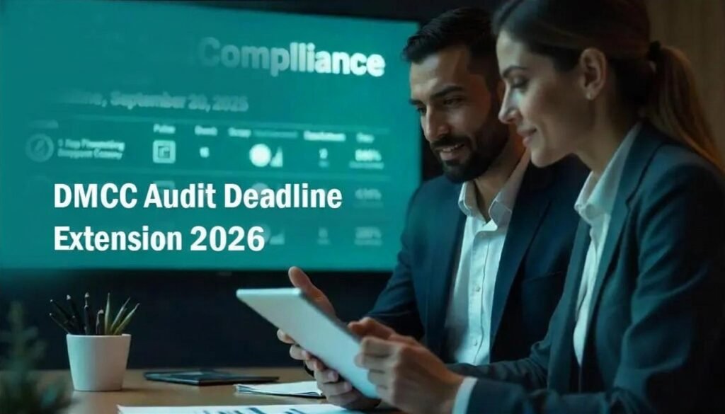 DMCC Audit Deadline Extension 2026