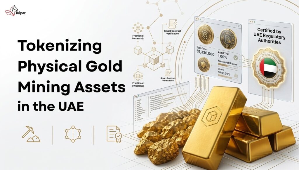 Tokenizing Physical Gold Mining Assets in the UAE