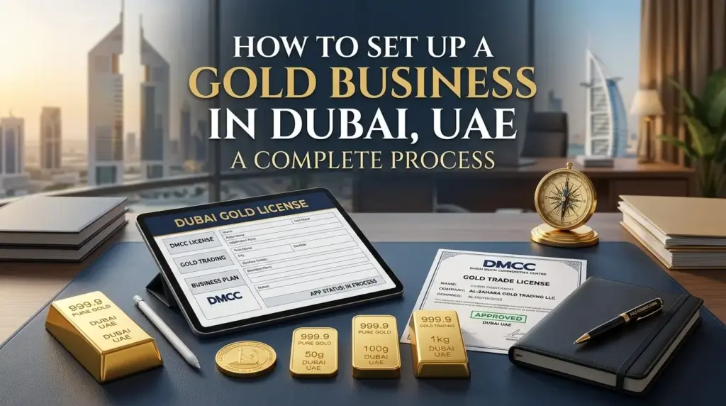 How to Set Up a Gold Business in Dubai, UAE